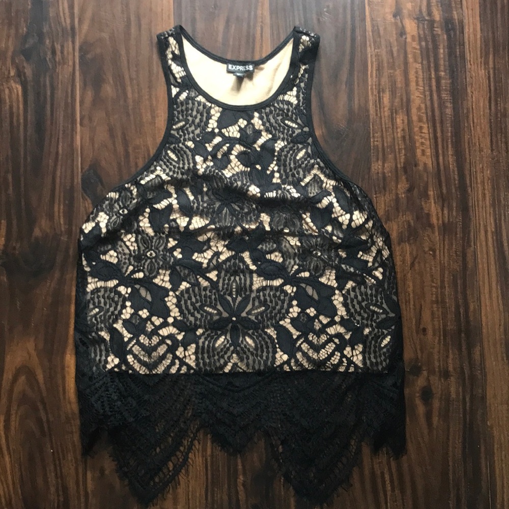 NWOT Express Lace Tank